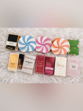 Set of miniature perfumes designer brands 10 in total 1-2 ml each NWT